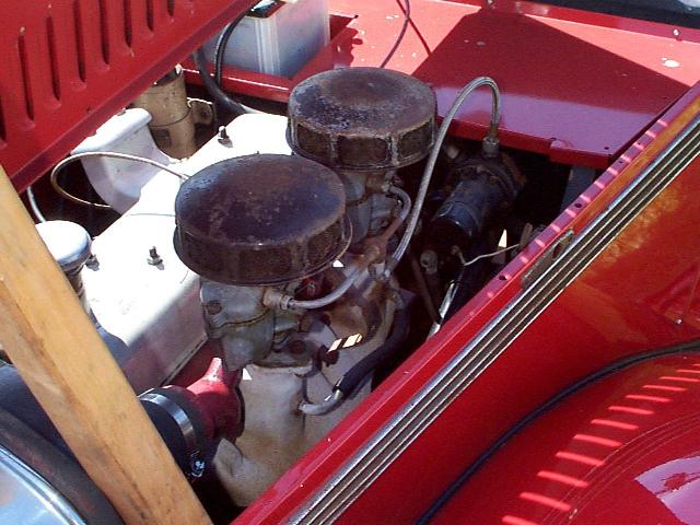 Singer Twin Carb layout