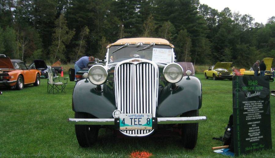 Dedicated to the preservation and restoration of Singer Automobiles