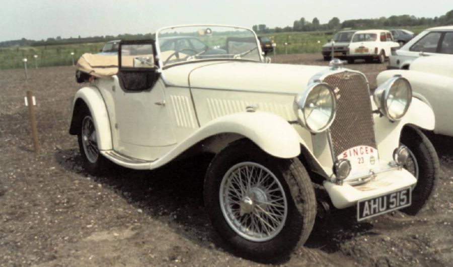 Dedicated to the preservation and restoration of Singer Automobiles